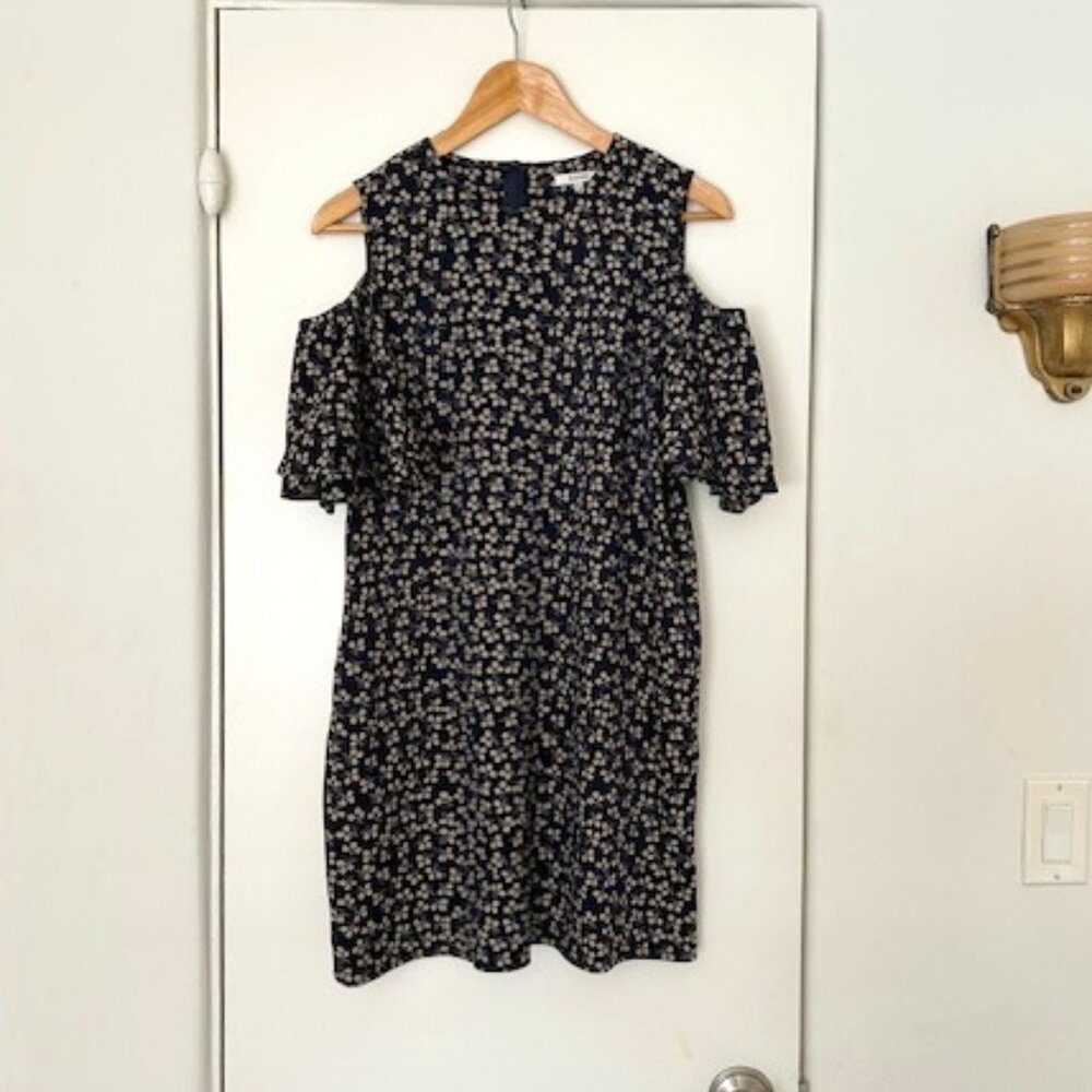 GANNI JAQUARD FLORAL DRESS
